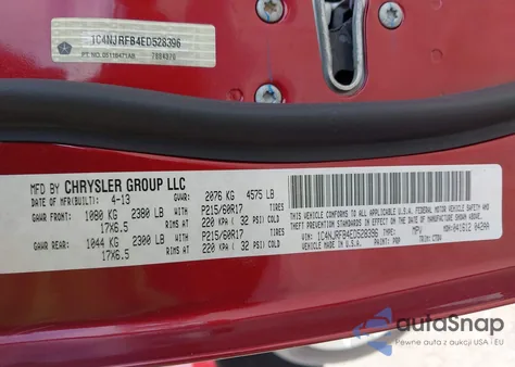 2014 Jeep Patriot Latitude from USA, damaged, VIN 1C4NJRFB4ED528396